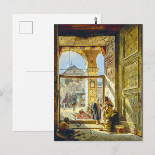 Tor Great Umayyad-Moschee Damaskus Bauernfeind Postkarte