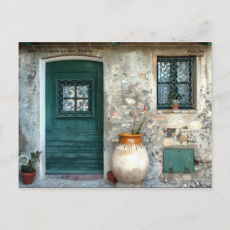 Tor in Cagnes sur Mer, Frankreich, ... Postkarte