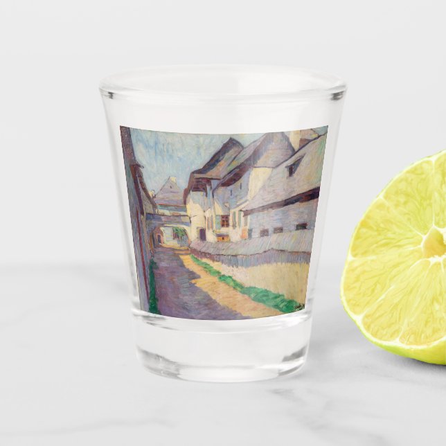 Tor in der Kezmarska Straße  Schnapsglas (Vorderseite)