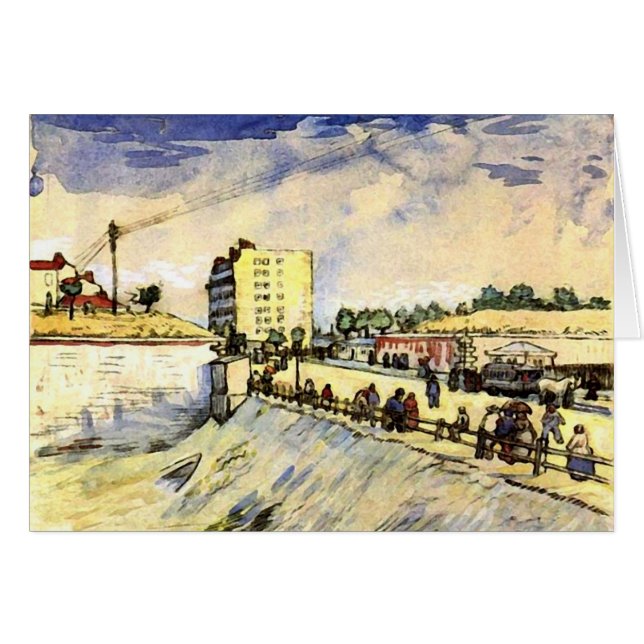 Tor in der Pariser Stadtmauer Van Gogh Fine Art (Vorderseite (Horizontal))