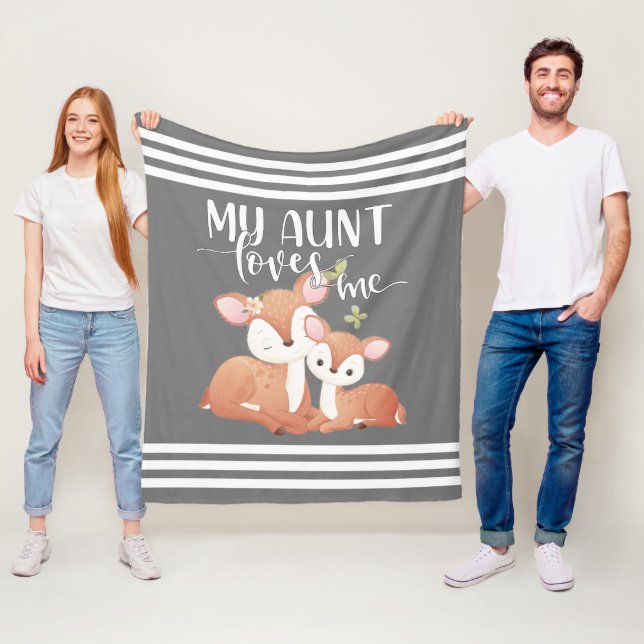 Tor und Fawn My Tante Lieben Fleecedecke (Beispiel)