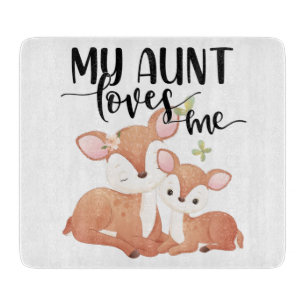 Tor und Fawn My Tante Lieben Schneidebrett