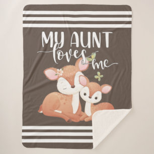 Tor und Fawn My Tante Lieben Sherpadecke