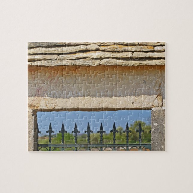 Tor- und Schlüsselstein mit Montrachet, Puzzle (Horizontal)