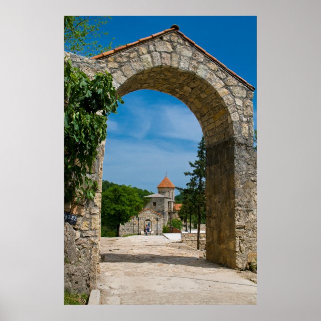 Tor zum Motsameta-Kloster Poster (Vorne)