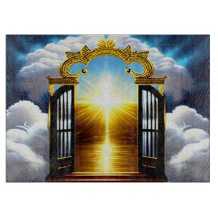 Tor zur Christlichen Kunst Schneidebrett