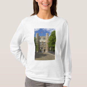 Tor zur Trinity-Uni und Fahrradreihen, T-Shirt