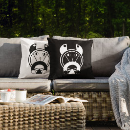 Tora Tiger Geometric Zodiac Kissen