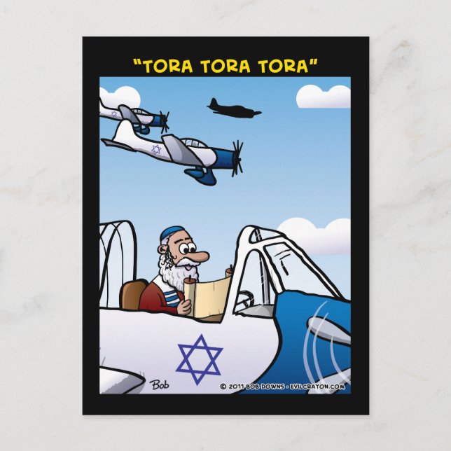 "Tora! Tora! Tora!" Postkarte (Vorderseite)