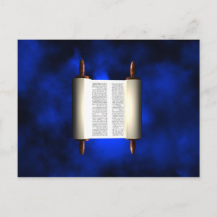 Torah Light Postkarte