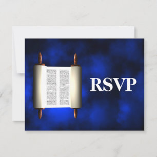 Torah Light UAWG RSVP Karte
