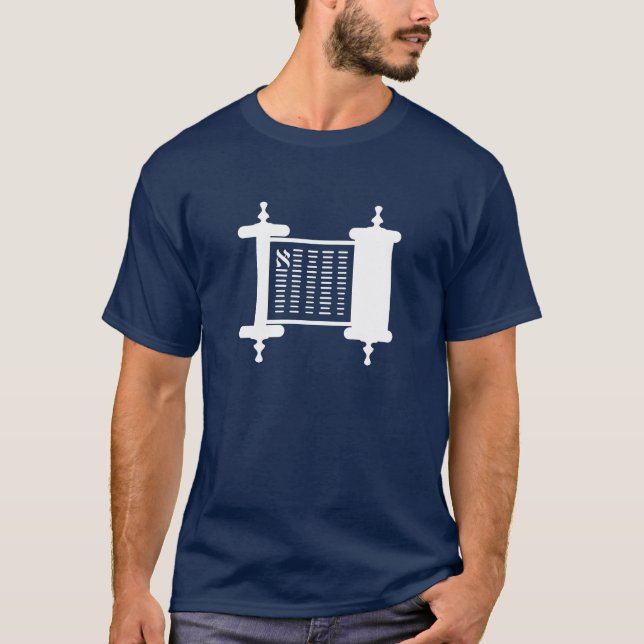 Torah Piktogramm-T - Shirt (Vorderseite)