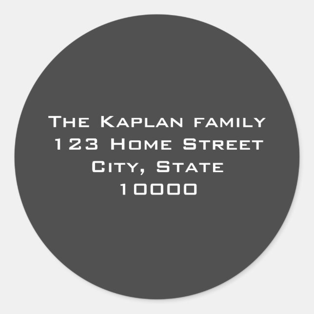 Torah Scroll 1,5" Bar Mitzvah Umschlag Aufkleber (Vorderseite)