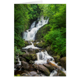Torc-Wasserfall Szene, Irland