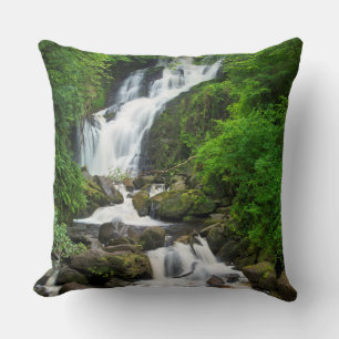 Torc-Wasserfall Szene, Irland Kissen