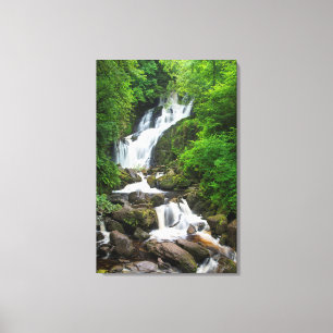 Torc-Wasserfall Szene, Irland Leinwanddruck