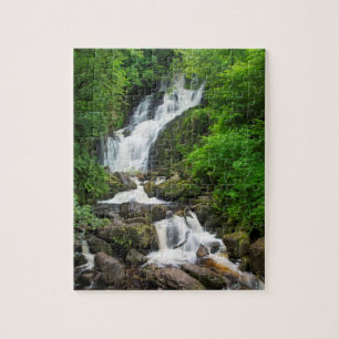 Torc-Wasserfall Szene, Irland Puzzle