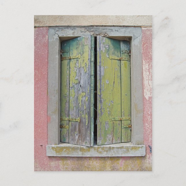 Torcello Shutters Postkarte (Vorderseite)