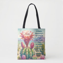 Torch Cactus Blume & Quote