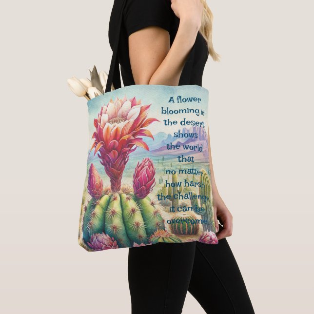 Torch Cactus Blume & Quote (Von Nahem)