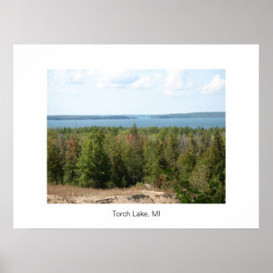 Torch Lake, Michigan Poster