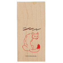 Torch Schwanz Radio Show 8gb USB Wood Flash Drive