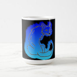 Torch Schwanz Radio Show Design #2 auf einer Kaffe Kaffeetasse