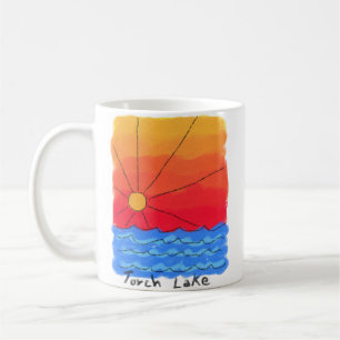 Torch See-Sonnenaufgang Kaffeetasse