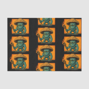 Torch & Temper-Pilz-Muster Seidenpapier