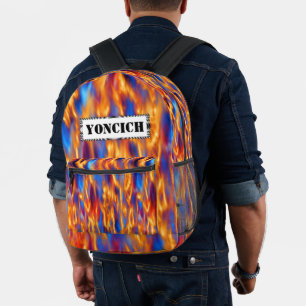 Torched by Kenneth Yoncich Bedruckter Rucksack
