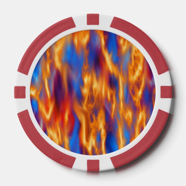 Torched by Kenneth Yoncich Pokerchips (Vorderseite)
