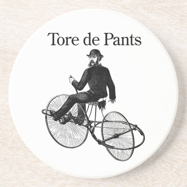 Tore de Pants Sandstein Untersetzer (Vorne)