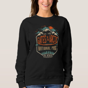 Tore des Arktischen Nationalparks Alaska Vintag Sweatshirt