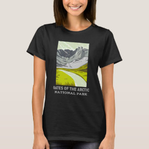 Tore des Arktischen Nationalparks Camping Wandern T-Shirt