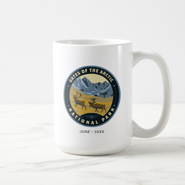 Tore des Arktischen Nationalparks Kaffeetasse (Rechts)