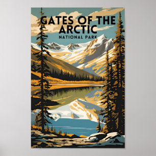 Tore des Arktischen Nationalparks Poster