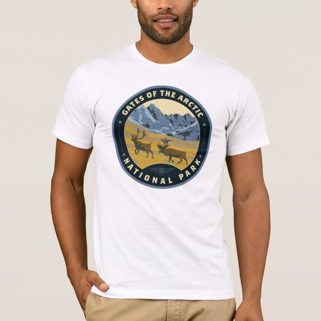Tore des Arktischen Nationalparks T-Shirt (Vorderseite)