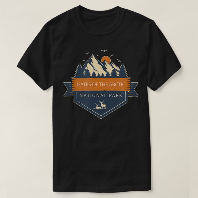 Tore des Arktischen Nationalparks T-Shirt (Design vorne)