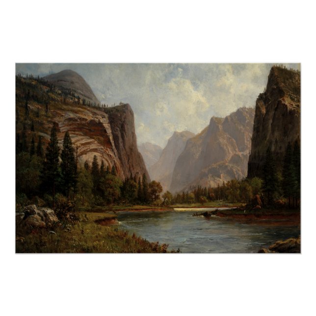 Tore des Yosemite - Albert Bierstadt Poster (Vorderseite)