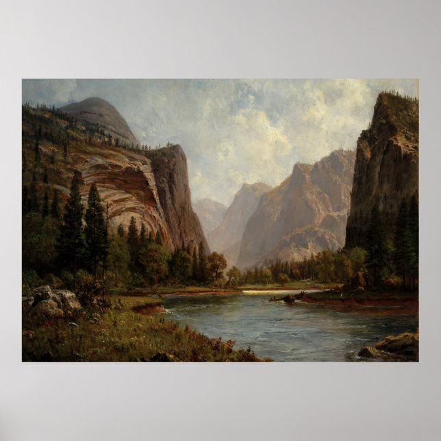 Tore des Yosemite - Albert Bierstadt Poster (Vorne)