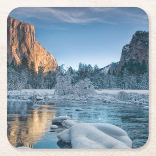 Tore in Yosemite Rechteckiger Pappuntersetzer