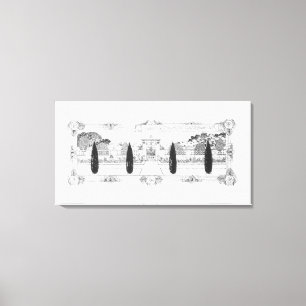 Tore und Zäune für Garten und Park, von "The Ar Leinwanddruck