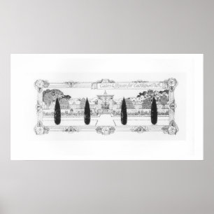 Tore und Zäune für Garten und Park, von "The Ar Poster