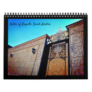 Tore von Riad, Saudi-Arabien Kalender