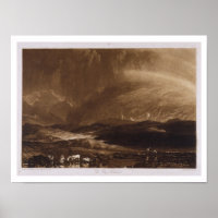 Torf Bog, Schottland, Gravur von George Clint (177