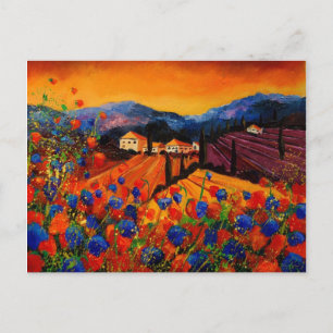 Torfmohn 45 postkarte