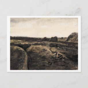 Torfmoor, Vincent van Gogh Fine Art Postkarte