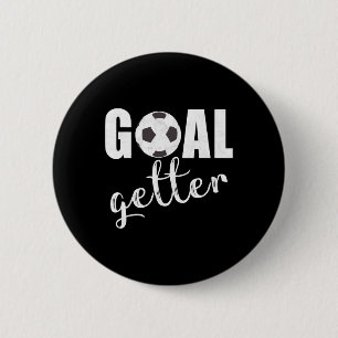 Torfußballspieler Sportteams Fußballgeschenk  Button