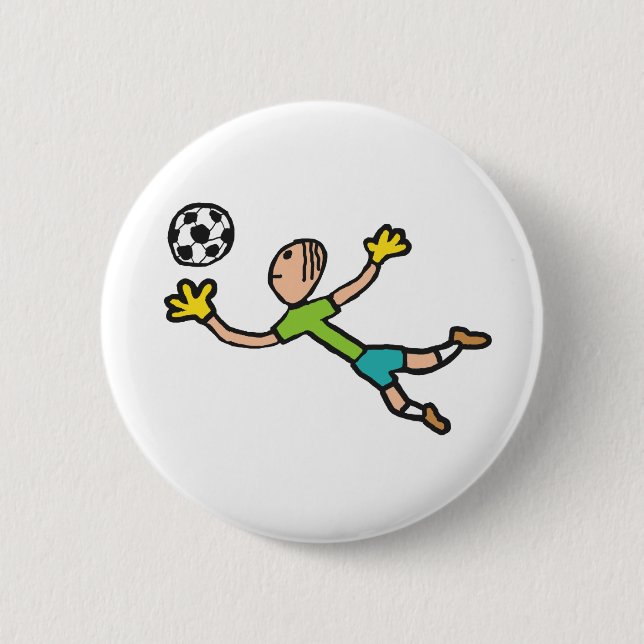 Torhüter Button (Vorderseite)