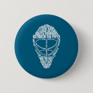 Torhüter-Zitat für Hockey-Torhüter Button